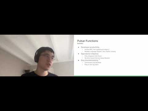 Pulsar Function Mesh - Complex Streaming Jobs in a Simple Way