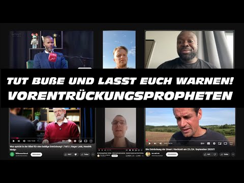 WARNUNG AN @JordiKawaKita @Jesus_Kind_888 @so-sei-es @RogerLiebiLIVE RAPTURE I SEPTEMBER I TUT BUßE