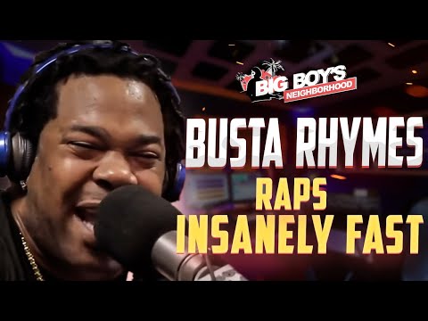 Busta Rhymes Freestyles & Raps INSANELY FAST | Big Boy's Neighborhood
