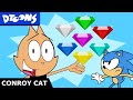 Chaos Emeralds - Sonic the Hedgehog | What Chu Got and Other Cartoons