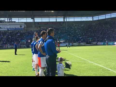 Stimmung nach dem Spiel 1. FC Magdeburg gegen Chemnitzer FC 3:1 (3:1)