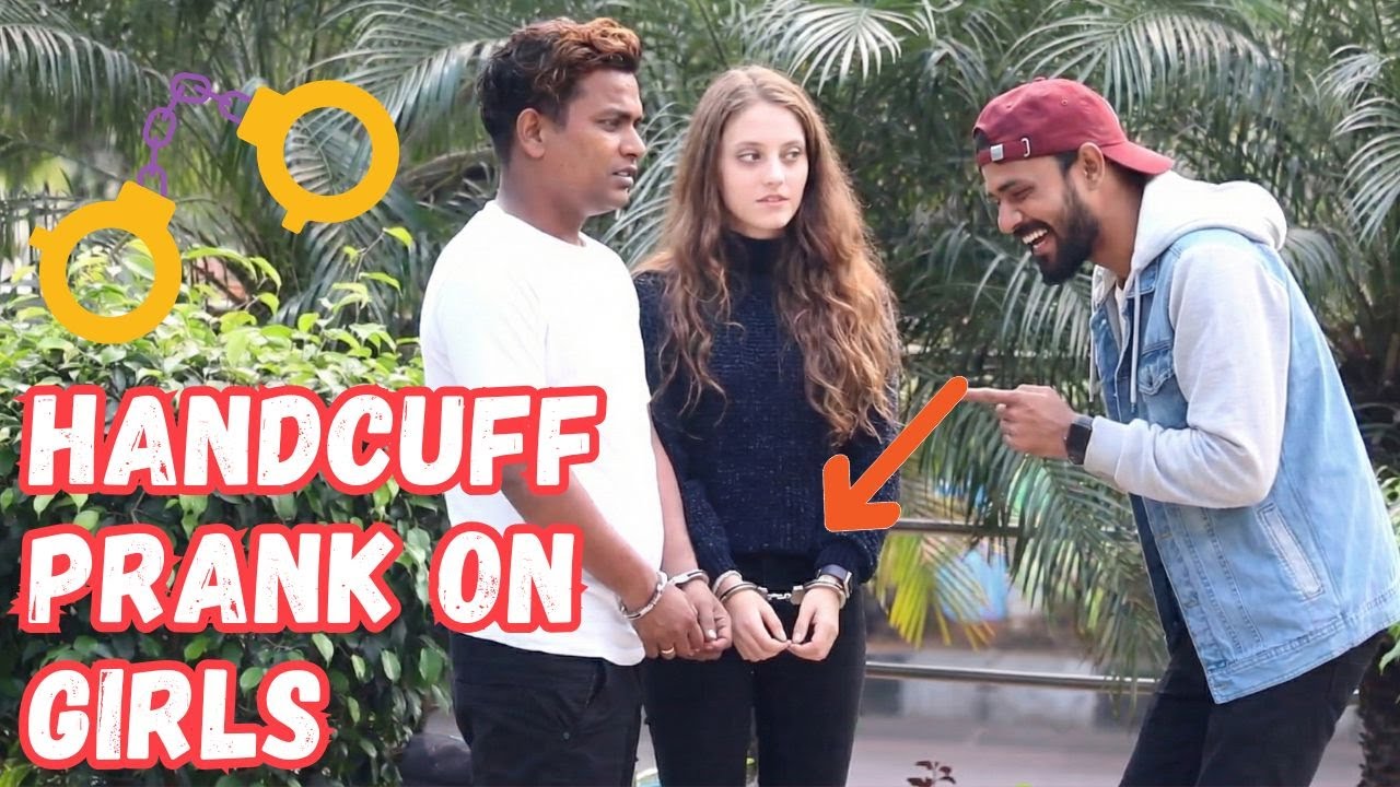 Tie Hancuff Prank on Girls "Re-Edited Version" | Bhasad News | Pranks in India 2025