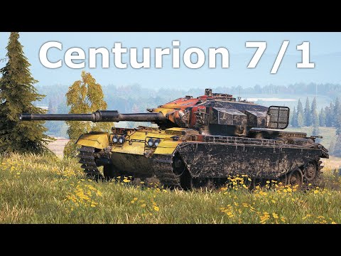 World of Tanks Centurion Mk. 7/1 - 4 Kills 10,2K Damage