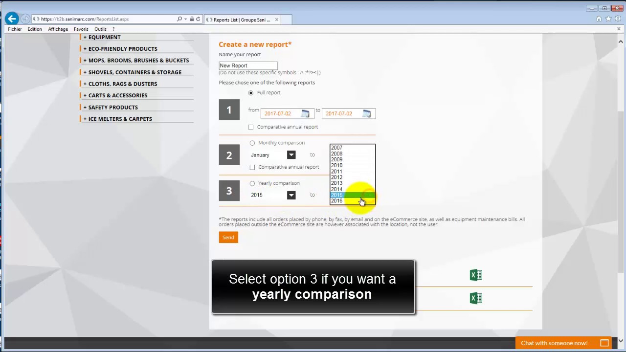 Report - eCommerce tutorial