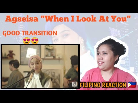 FIRST TIME REACTING | Agseisa "When I Look At You" (Cover) | FILIPINO REACTION