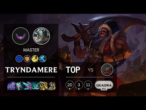 Tryndamere Top vs Graves - EUW Master Patch 12.4