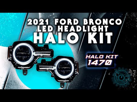 Halo Headlight Upgrade for the 2021 Ford Bronco