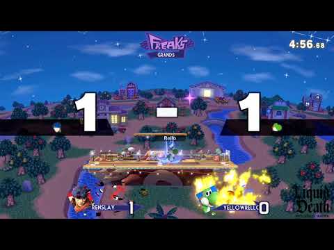 Grands | Renslay (Ike, Ganondorf)) vs YellowRello (Yoshi) |FREAKS IRL SMASH @ FREE PLAY FT WORTH 18