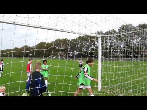 DOB D1 goal van Taco na corner tegen Forza Almere D4