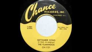 Music video thumbnail preview for September Song - Flamingos by The Flamingos