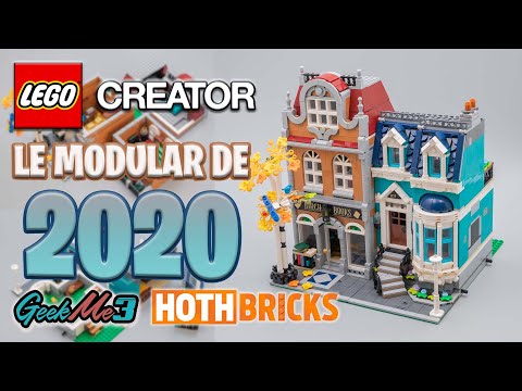 Vidéo LEGO Creator 10270 : La librairie (Modular)