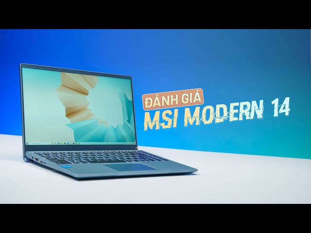 Laptop MSI Modern 14 B11MO 682VN (i3-1115G4 | RAM 8GB | SSD 256GB | 14inch IPS | Xanh)