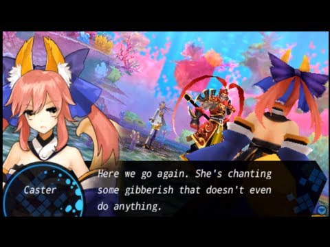 Fate/Extra Caster Playthrough Part.32 The Battle of Friends (Rin Route)