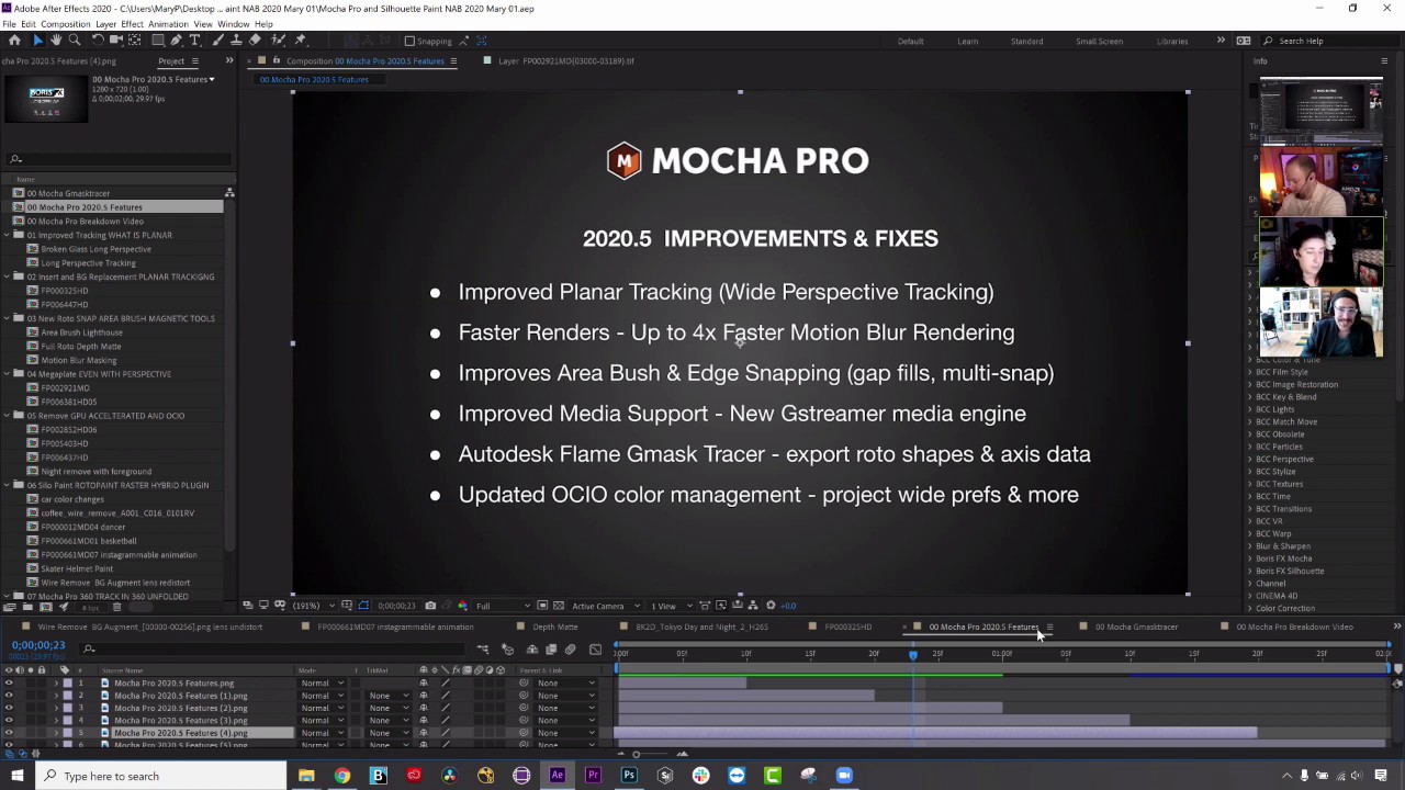 Mocha Pro 2020.5: Deep Dive into Tracking and Roto with Mary Poplin