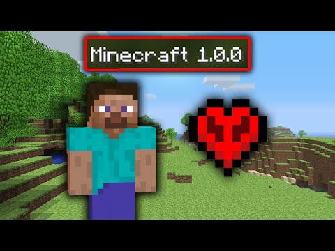 Insane Minecraft Hardcore in the First Version! - Stream 6