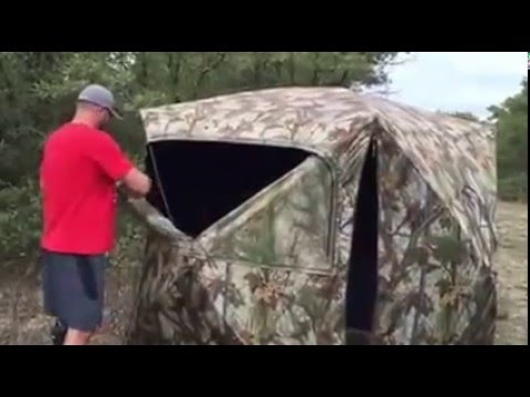 Barronett Blinds Grounder 350 3 Person Hub Blind Review