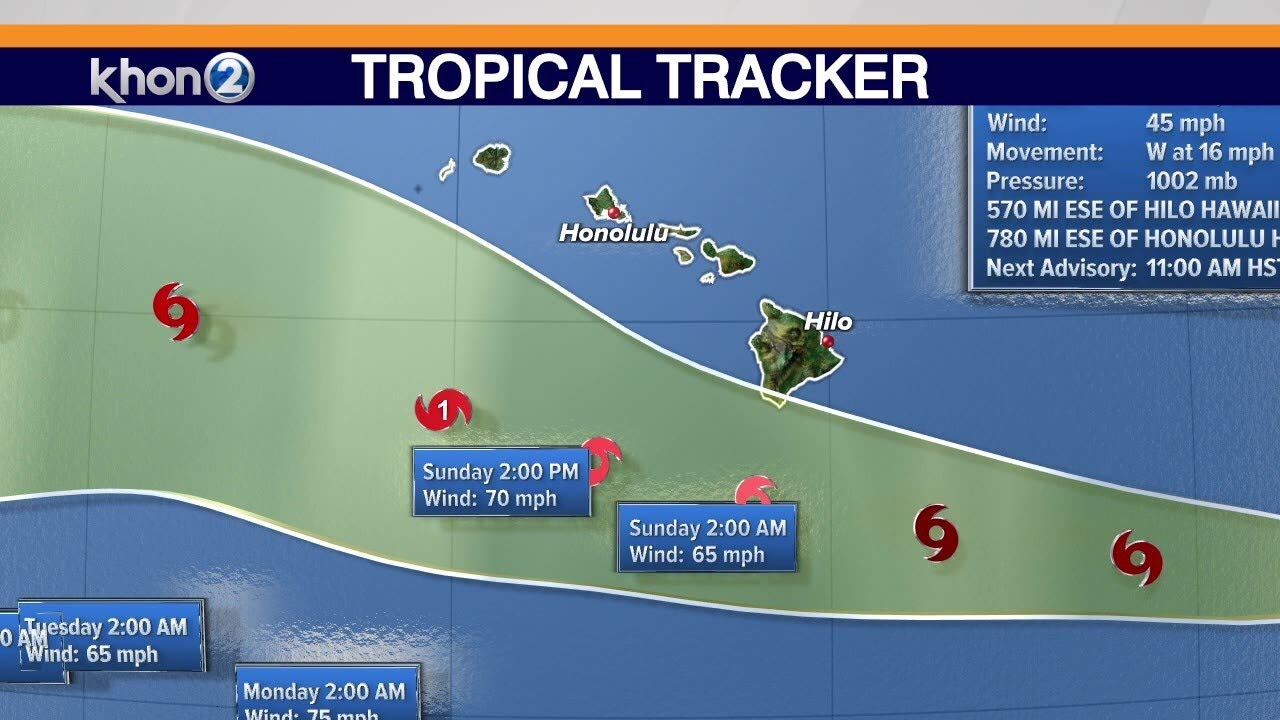 Hone could strengthen in next 48 to 72 hours: NWS