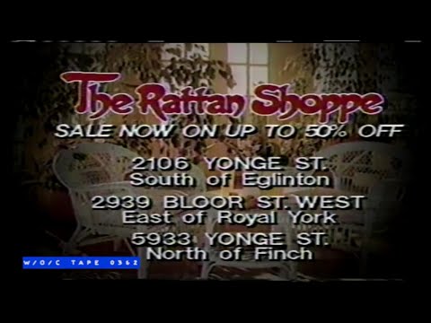 WOC Tape 0362 Local Commercial Compilation - 1985