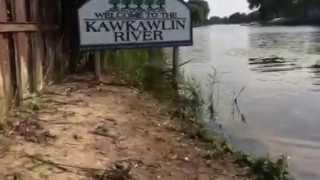 preview picture of video 'Kawkawlin River in Bay City, Michigan'