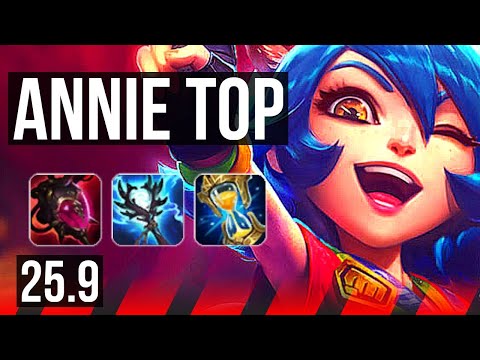 ANNIE vs YONE (TOP) | 11/2/8, Legendary | EUW Master | 25.9