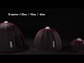 CAME-TV Quick Set Up Softbox 60cm, 90cm, and 120cm with Grid and Bowens Speedring