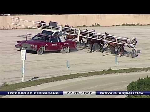 Aversa trotto 22 Gennaio 2020 - Prova di qualifica
