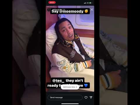 Moe Moody X Mista Cain X TEC On A Private Jet  #explore  #batonrouge #tec #rap #privatejet #music