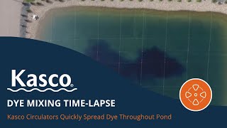 Kasco's Circulator Unit Quickly Mixes Pond