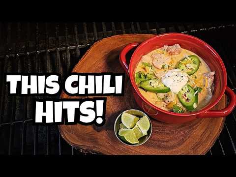 Here's Your New Favorite Smoked Chicken White Chili Recipe!