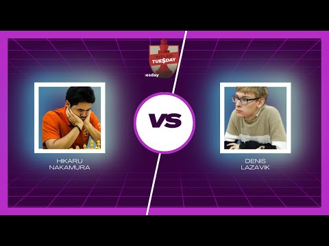Final Match of Hikaru Nakamura Vs Denis Lazavik | Early Titled Tuesday