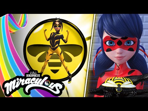 MIRACULOUS | 🐝 VESPERIA - Transformation ☯️ | SEASON 4 | Tales of Ladybug and Cat Noir
