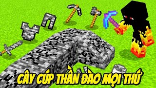 Thử Thách Dùng Cúp Thần Kỳ Đào Mọi Thứ Trả Đũa Bạn Thân Trong Minecraft Siêu Bất Ổn 🤣