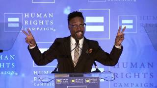 Billy Porter Receives the HRC Visibility Award