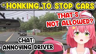 Miko Learns How Strict Driving Rules in Japan Are and Gets Scolded by 35P