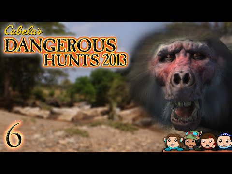 Cabela's Dangerous Hunts 2013: Monkey Madness - PART 6 - Jugs Linterfins