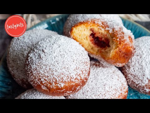Bake your own Berliners / pancakes / Kreppel - this is how you make CARNIVAL DOUGHS!