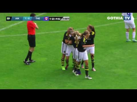 All the goals from G14 AIK FF - THE CALGARY FOOTHILLS SOCCER CLUB  in Gothia Finals 2016