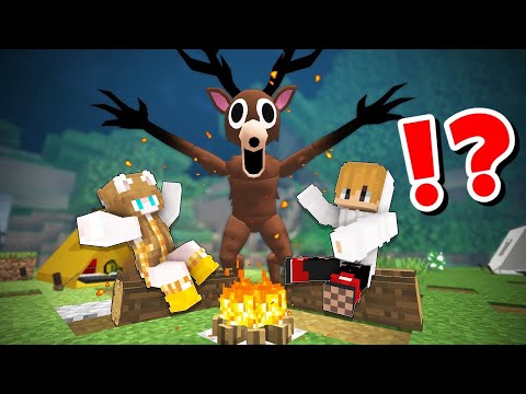 Yasi and CeeGee 99 DAYS in THE FOREST CHALLENGE in MINECRAFT!