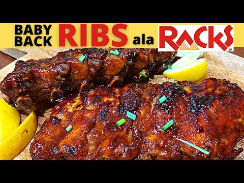 BABY BACK RIBS ala RACKS Recipe | Restaurant Style HACK! Easy no oven | Recipe Copycat