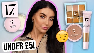 EVERYTHING UNDER £5! Testing 17 Makeup (Spoiler: it's good)