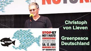 Stop G7 NO TO NATO: Kundgebung Odeonsplatz München 12.6.2021