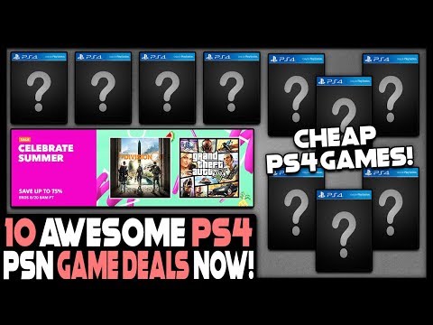 10 AWESOME PSN GAME DEALS AVAILABLE RIGHT NOW!