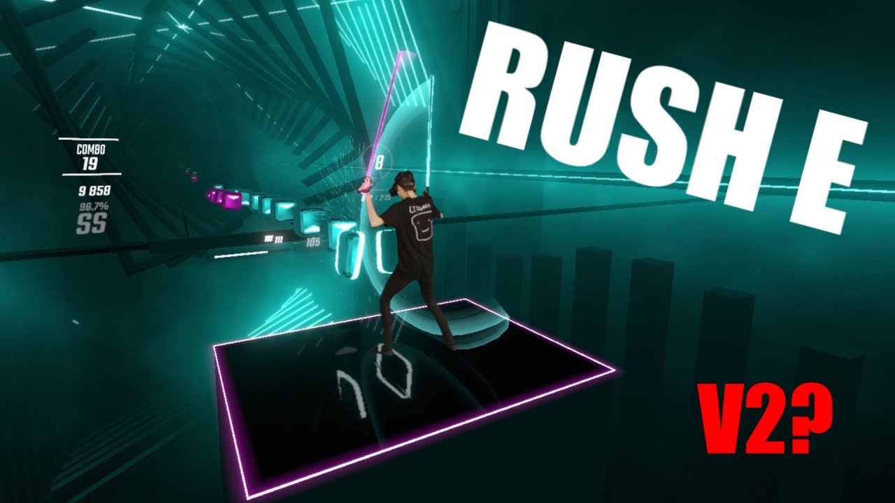 Attempting RUSH E AGAIN in Beat Saber