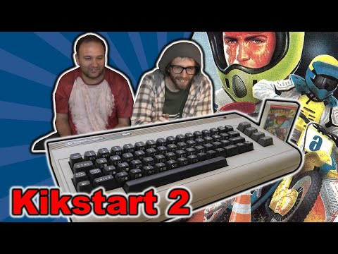 Kikstart 2 - C64 - Multiplayer - Review & Lets Play