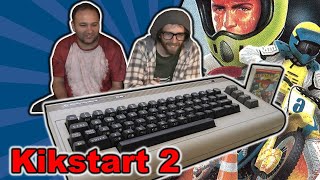 Kikstart 2 - C64 - Multiplayer - Review & Lets Play