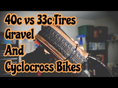 Wide vs Narrow Tire on Gravel Bikes & ‘Cross Bikes