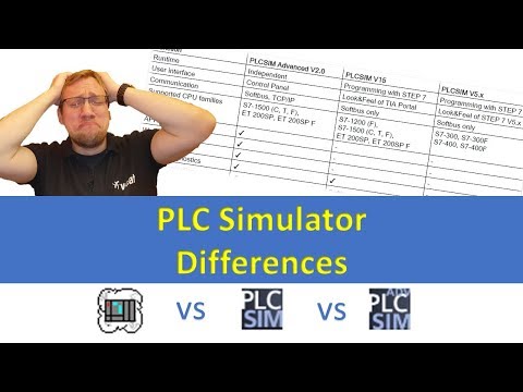 TIA Portal: PLC Simulator Differences (PLCSIM Simulating Modules, PLCSIM and PLCSIM Advanced)