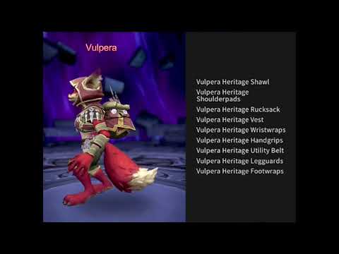 Vulpera Heritage Armor #worldofwarcraft #kittanygames #blizzard #gaming