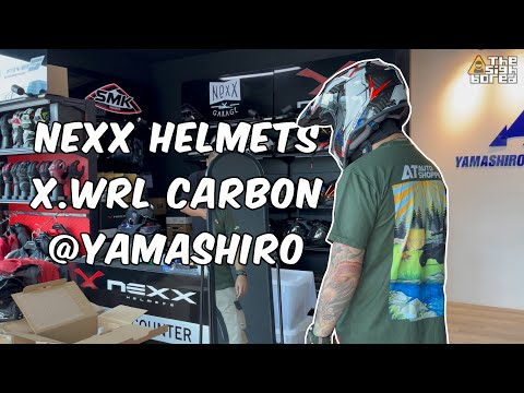 Nexx X.WRL carbon fiber enduro motorcycle helmet at Yamashiro Malaysia