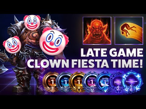Garrosh Taunt - LATE GAME CLOWN FIESTA TIME! - Bronze 2 Grandmaster S1 2022